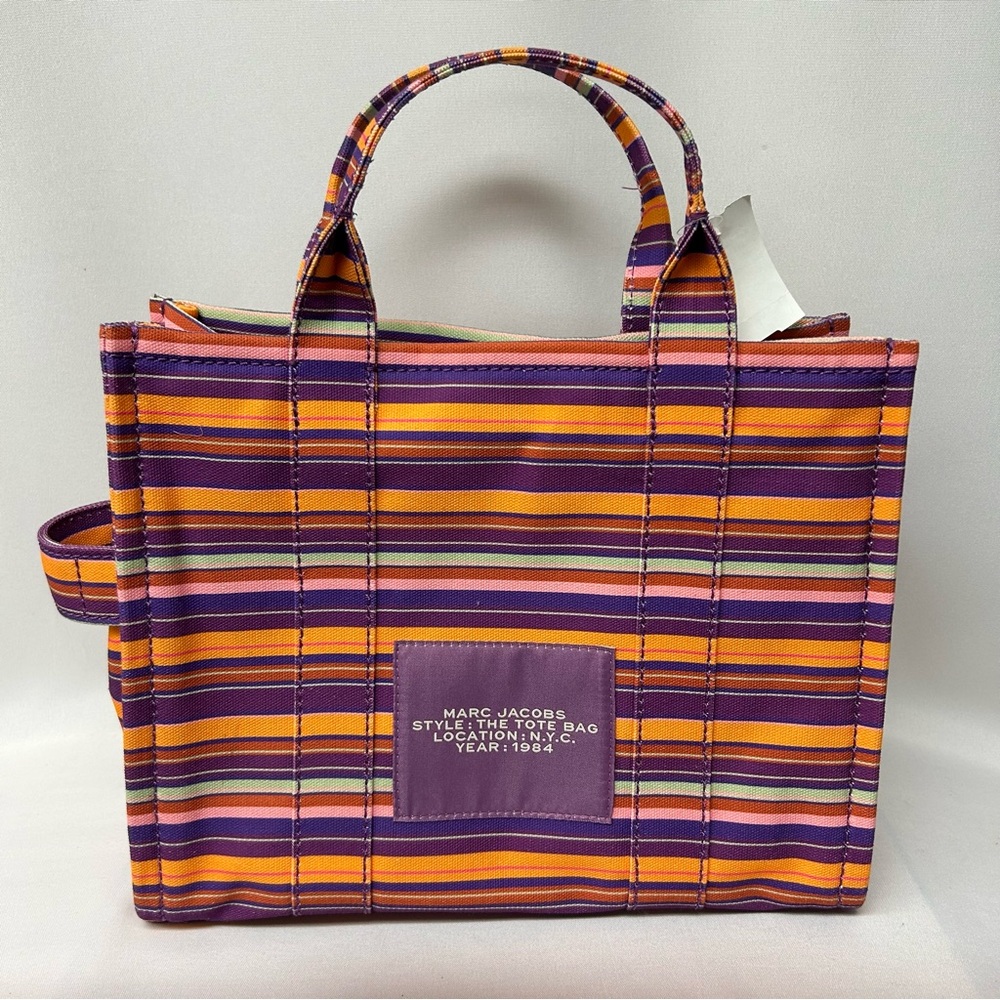 Marc Jacobs Vibrant Striped Tote - Picture 5 of 9